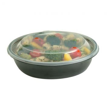 77132B300 32 OZ BLACK ROUND BOWL